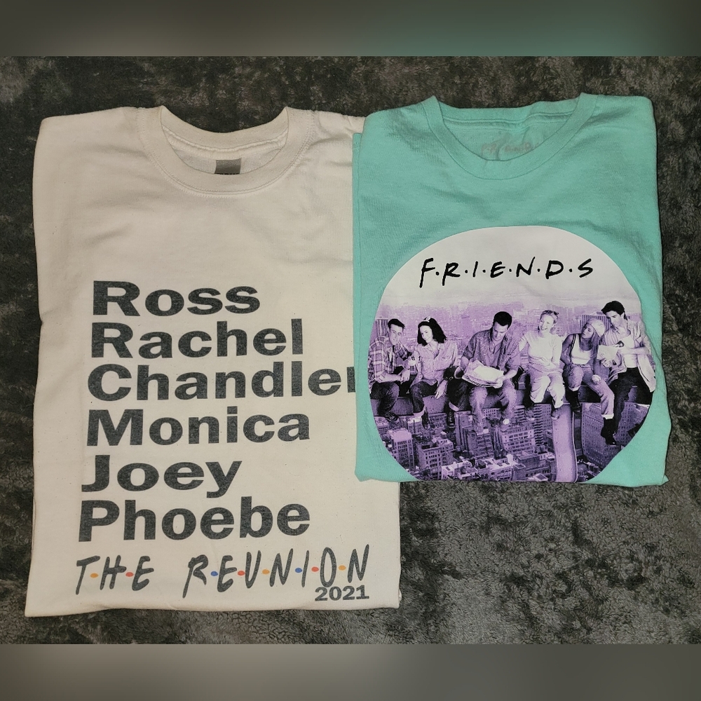 Lot of 2 FRIENDS Tee Shirts